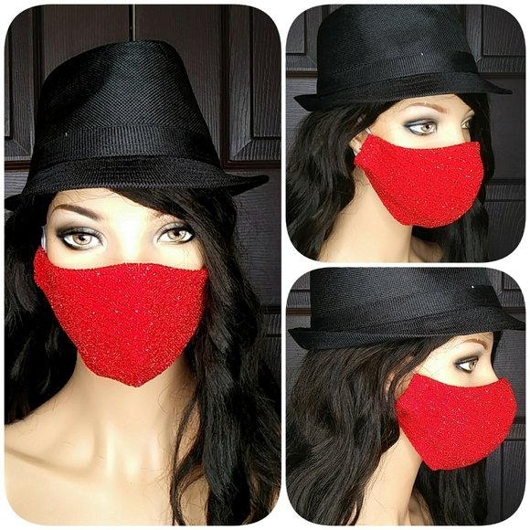 Handmade Sparkle Mask - Picture 1 of 6